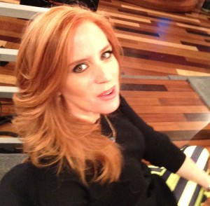 Jenny in the audience at Ellen 